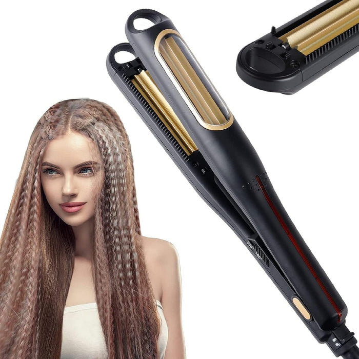 Automatic Crimping Hair Iron - Curling Iron Fluffy Hair Styling for All Hair Types - Gear Elevation
