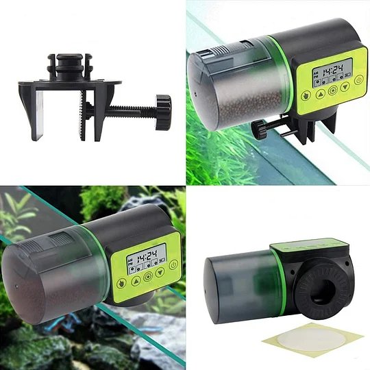 Automatic Fish Feeder - Feeding Dispenser with LCD Timer - Gear Elevation