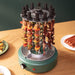 Automatic Multi-function Smoke-free Skewers Machine - Smokeless Rotating Lamb Kebab BBQ Machine - Gear Elevation