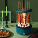 Automatic Multi-function Smoke-free Skewers Machine - Smokeless Rotating Lamb Kebab BBQ Machine - Gear Elevation
