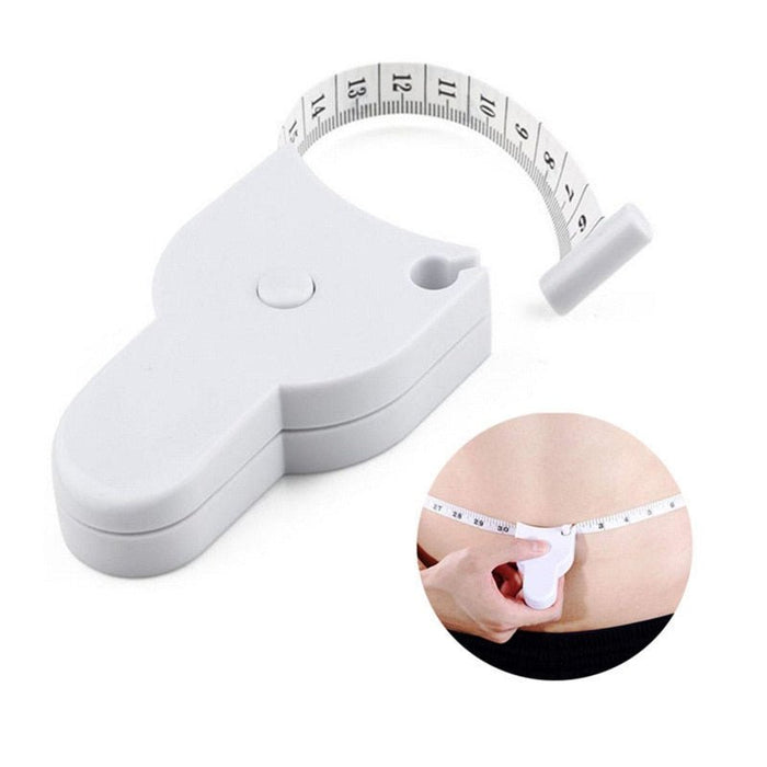 Automatic Telescopic Tape Measure - Retractable Measuring Tape for Body: Waist, Hip, Bust, Arms, and More - Gear Elevation