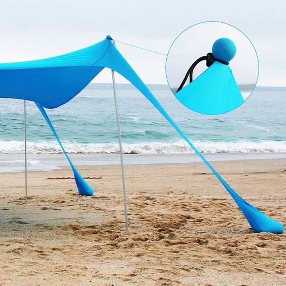 Beach Tent - Family Beach Lightweight Sun Shade Tent - Gear Elevation