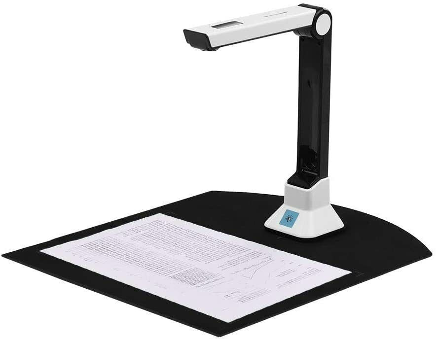 Book Scanner - BK50 Portable 10 Mega-pixel High Definition Book Scanner Capture Size A4 Document Camera for File Recognition Scanner - Gear Elevation