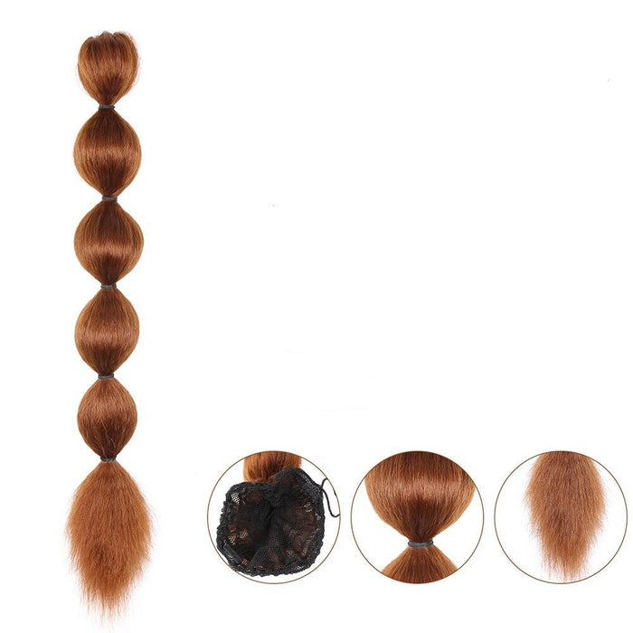 Bubbles Ponytail Extension - 22" Long Synthetic Hair Extension For Women - Gear Elevation