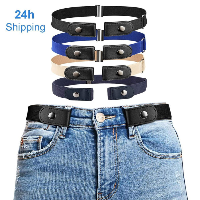 Buckle-Free Stretchable Belts for Women - Gear Elevation