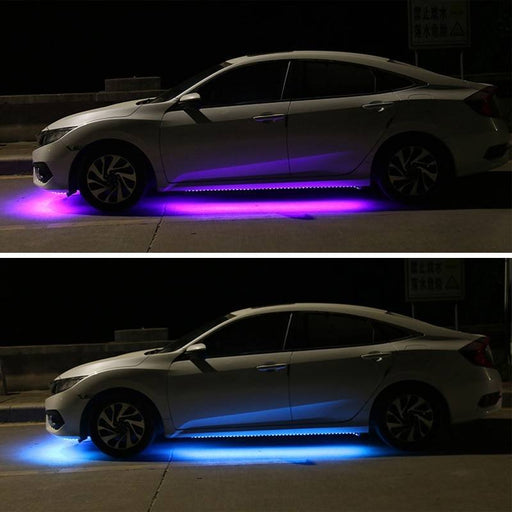 Car Under Glow Light Flexible Strip- LED Underbody Lights Remote APP Control - Gear Elevation