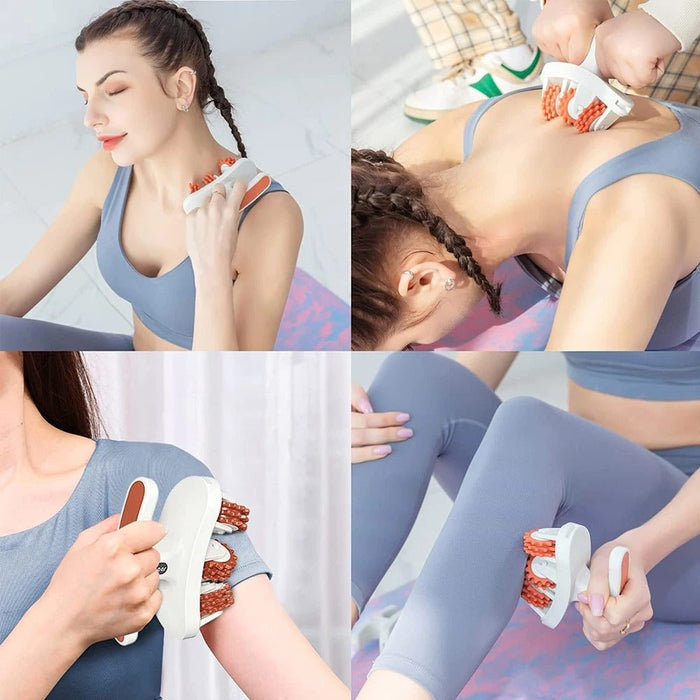 Cellulite Massager Manual - Roller for Leg, Neck, Arm and Foot, Multi-function Pelvic Floor Muscle Trainer - Gear Elevation