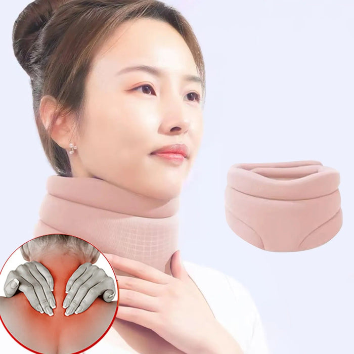 Cervi Correct Neck Brace - Adjustable Cervical Collar for Sleeping, Anti snoring and Neck Pain Support - Gear Elevation