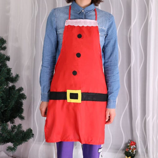 Christmas Santa Claus Apron - Grilling Chef Apron for Adult and Kids - Gear Elevation