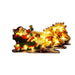 Christmas Window Hanging Lights - Battery Operated Christmas Lighted Decorations - Gear Elevation