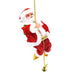 Climbing Santa Claus Christmas Ornament - Climbing Santa with Light Music Indoor and Outdoor Christmas Decor - Gear Elevation