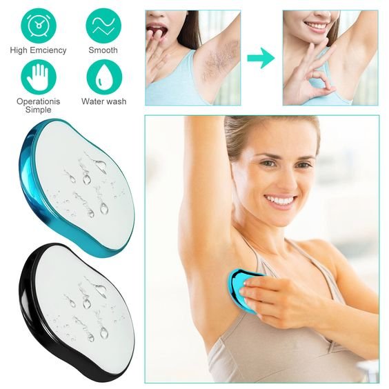 Crystal Hair Eraser - New Painless Physical Hair Removal Epilators Crystal Hair Eraser for Women and Men - Gear Elevation