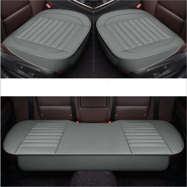 Dani Leather Charcoal Car Seat Cushion（Four Seasons Universal）（Absorbing  odor）