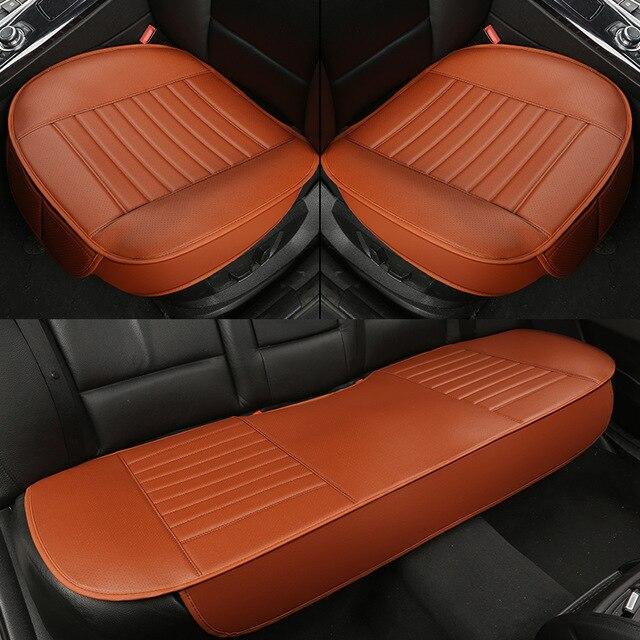 Dani Leather Charcoal Car Seat Cushion (Absorbing odor）