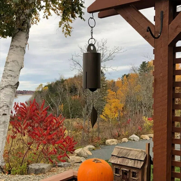 Deep Resonance Serenity Bell - Outdoor Musical Wind Chime and Home Decor - Gear Elevation