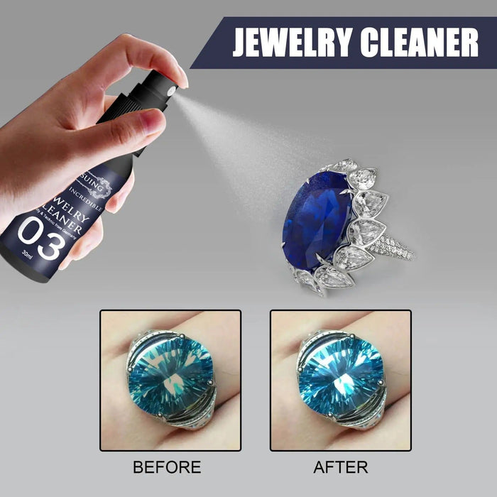 Diamond-shine Jewelry Cleaner Spray - All-Purpose Cleaner Anti Tarnish Jewelry Cleaner Color Protection Diamond Cleaning Solution - Gear Elevation
