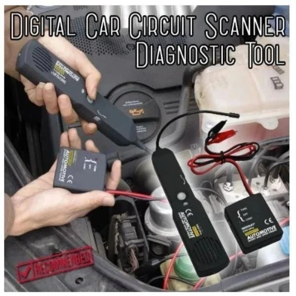 Digital Car Circuit Scanner - Digital Car Circuit Scanner Diagnostic Tool Wire Wand Short Open Finder Repair Tool - Gear Elevation