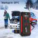 Digital Car Jump Starter - 10W Wireless Charging LCD Screen Portable Battery Jump Starter Box - Gear Elevation