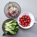 Drainer Food Basket - Creative Vegetable Fruit Foods Colander Draining Bowls With Spout - Gear Elevation