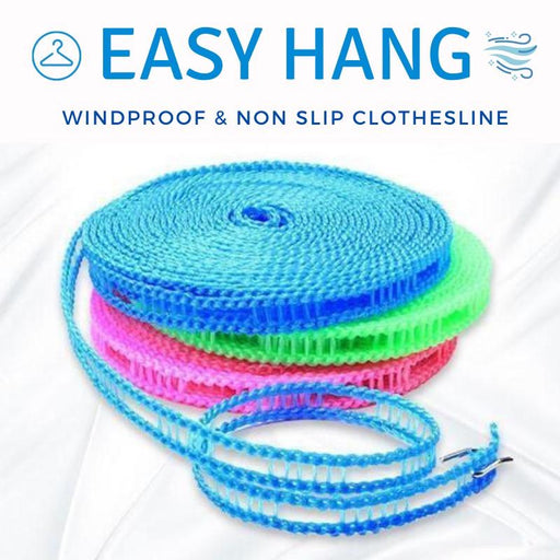 Easy Hang™ - Non-Slip Clothesline - Gear Elevation