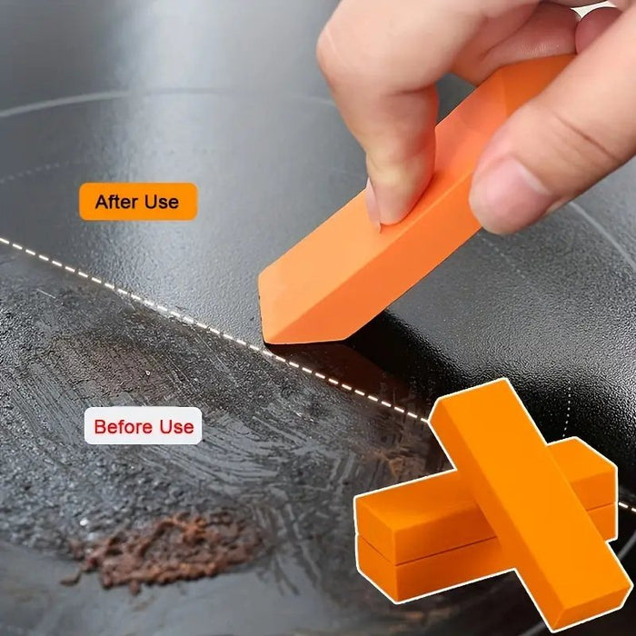 Easy Limescale Eraser - Bathroom Glass Rust Remover Rubber Household Kitchen Cleaning Tools - Gear Elevation