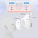 Electric Facial Massager - White Brightening Skincare Mask, Silicone Soft Electronic Facial Mask - Gear Elevation