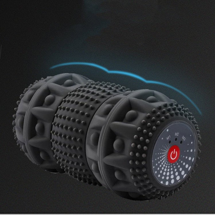 Electric Yoga Stick - Vibrating Roller Massager Electric Fitness Peanut Massage Ball - Gear Elevation