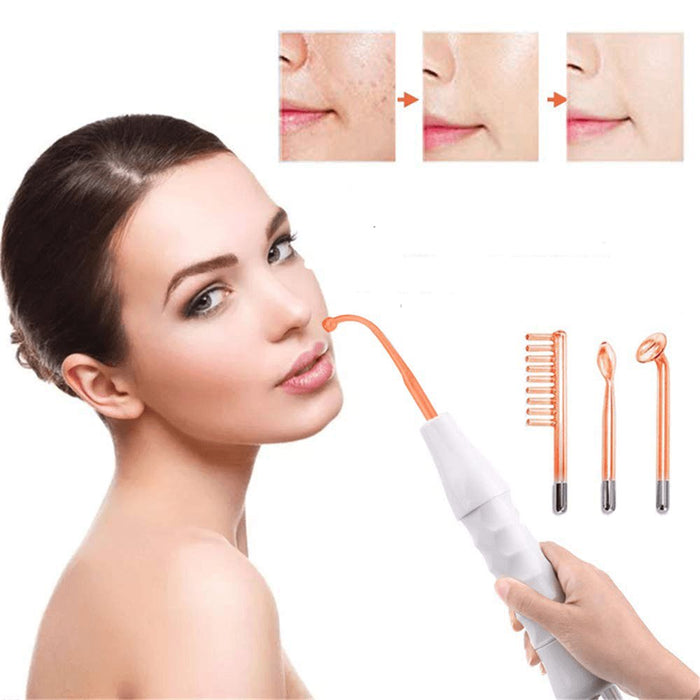 Electrode Wand Electrotherapy Glass Tube - Anti Aging – Brightening – Skin Tightening and Radiance - Gear Elevation