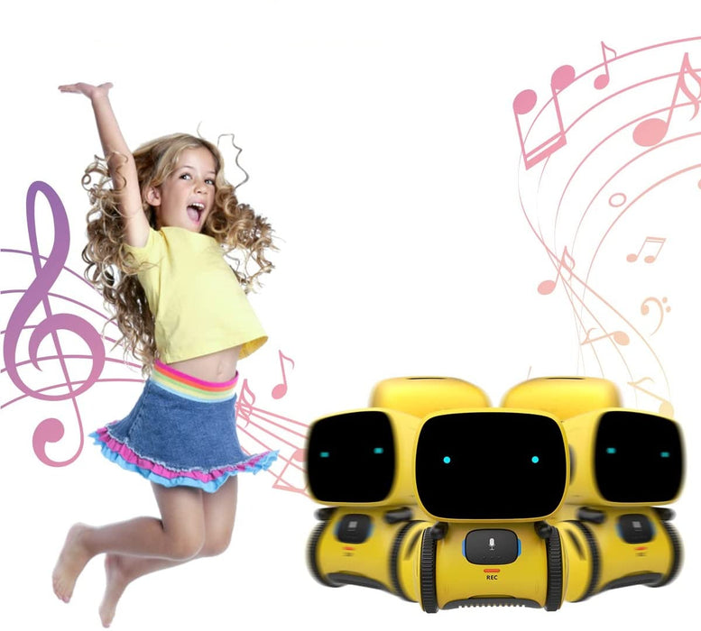 Emo Robot - Smart Robots Dance Voice Command Sensor for Boys and Girls of Age 3 and Up - Gear Elevation