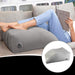 Ergonomic Inflatable Leg Pillow - Comfort Leg Pillows Improve Circulation, Use for Relax Muscles & Comfort Swelling, Pregnant, Surgery and Injury - Gear Elevation