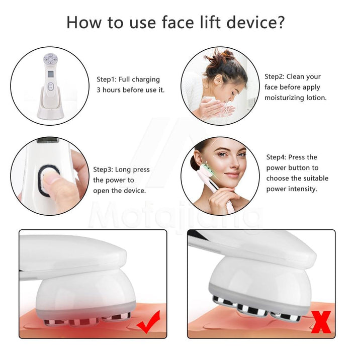 Facial Skin Rejuvenating Device - Gear Elevation