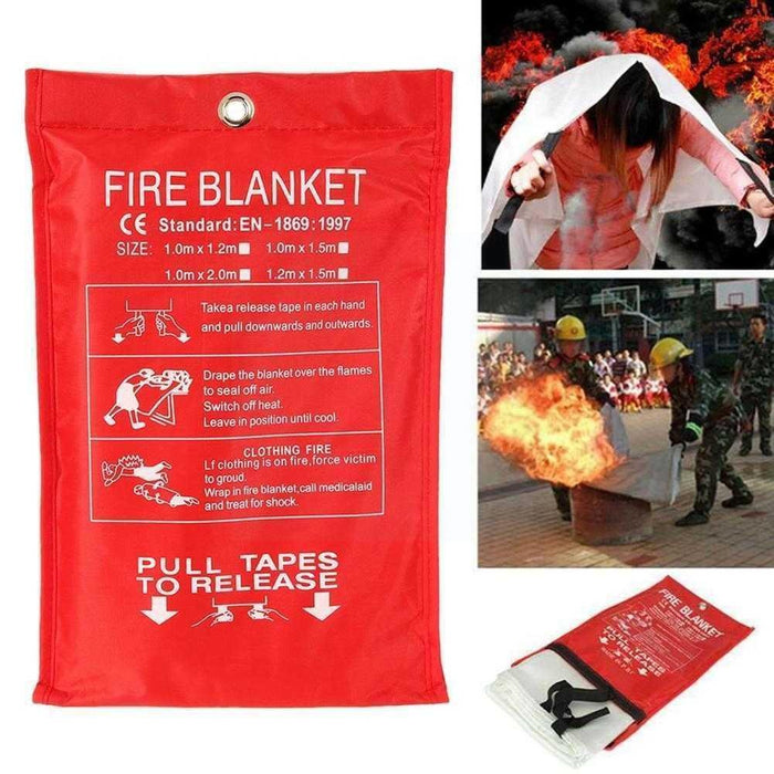 Fire Blanket Emergency Fiberglass Cloth - Gear Elevation