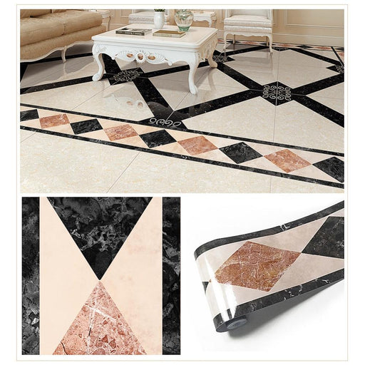 Floor Tiles Decor Stickers ( 5M ) - Gear Elevation