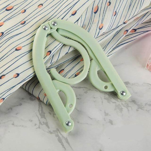 Foldable Clothes Hanger - Portable Clothes Hanger Space Saving Travel Camping Foldable Hangers - Gear Elevation
