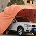 Foldable Garage - Retractable Folding Car Garage Canopy Tent - Gear Elevation