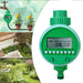 Garden Water Timer - Electric Irrigation Timer LCD Display Electronic Valve Controller - Gear Elevation