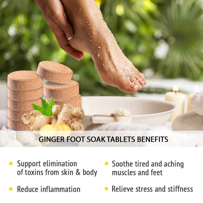 Ginger Foot Soak Tablets - Gear Elevation