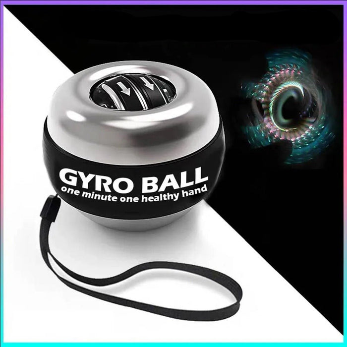 Gyroscopic Powerball - Gyroscopic Forearm Exerciser Gyro Ball for Strengthen Arms, Fingers, Wrist Bones and Muscles - Gear Elevation