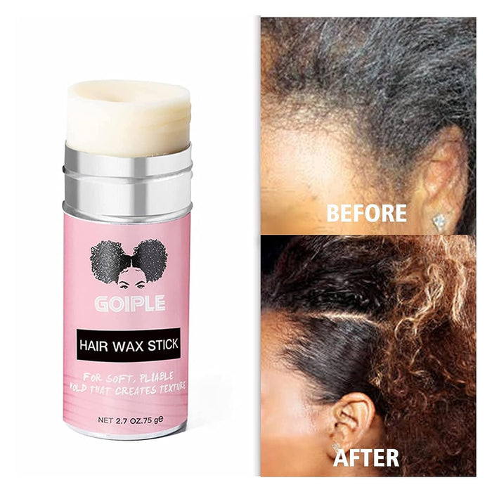 Hair Wax Stick - Smoothing & Slick Stick for Wigs, Styling Waxes for Fly Away & Edge Frizz Hair - Gear Elevation