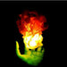 Halloween Floating Fireball Prop - LED Glowing Fireball Ornament - Gear Elevation
