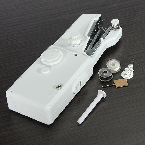Handheld Mini Electric Sewing Machine - Heavy Duty Machine with 128pcs Sewing Kit - Gear Elevation