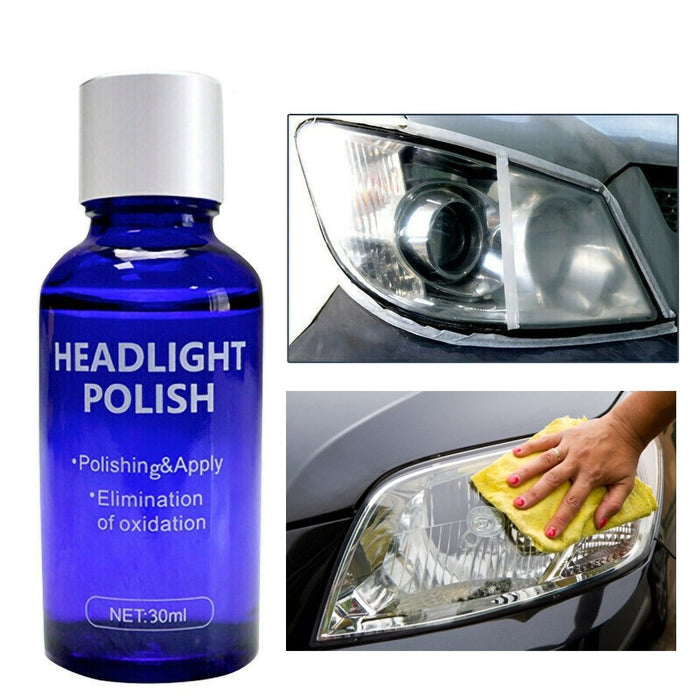 Headlight Polish Cleaner, Restoration Kit, Repair Liquid Spray - Gear Elevation