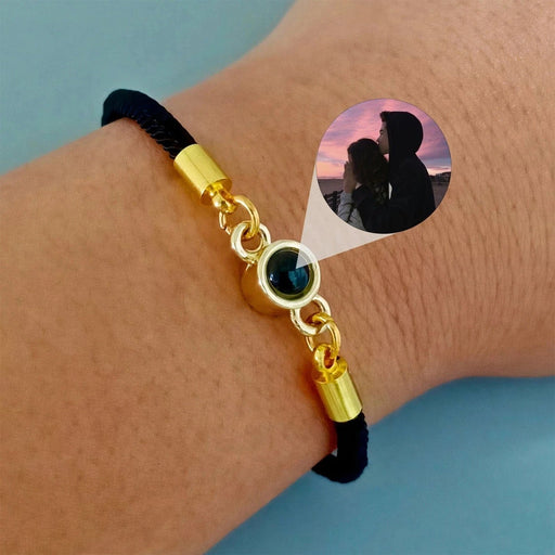 Heart Projection Ladies Bracelet - Personalized Photo Text Customized Collection Jewelry - Gear Elevation