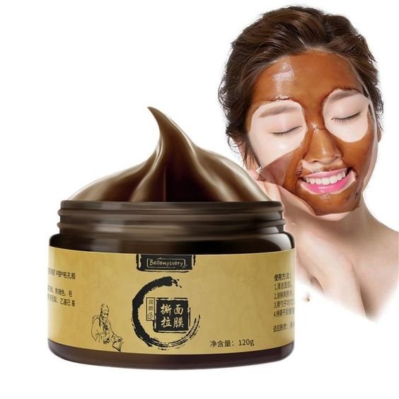 Herbal Beauty Peel-Off Mask - Transitional Herbal Ginseng Black Head Peel Off Mask - Gear Elevation