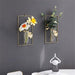 Hydroponic Wall Vase - Plant Hydroponic Wall Decor Decoration Holder Wall Decor Flower Arrangement - Gear Elevation