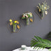 Hydroponic Wall Vase - Plant Hydroponic Wall Decor Decoration Holder Wall Decor Flower Arrangement - Gear Elevation