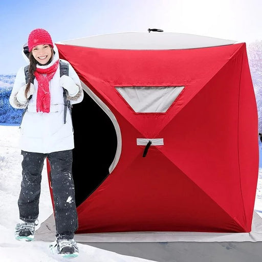 Ice Fishing Tent - Waterproof Snow Ultra Large Fishing Camping Tent - Gear Elevation