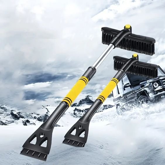 Ice Scraper Brush - Removable Snow Removal Tool - Gear Elevation