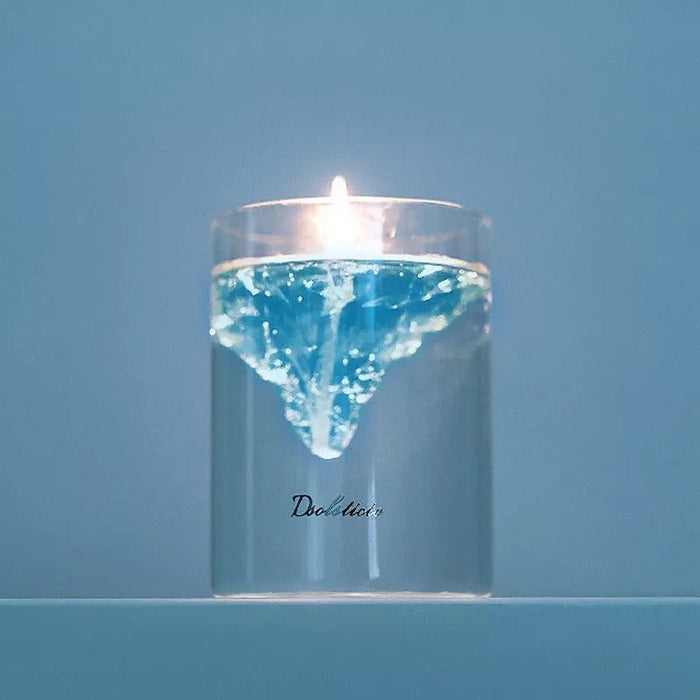 Iceberg Candle - Floating Iceberg Candles Scented Handmade Jelly Wax Candles - Gear Elevation