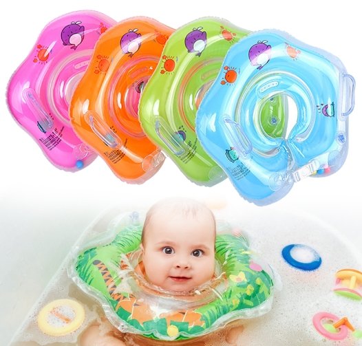Inflatable Baby Neck Float - Safety Swimming Baby Neck Ring Tube - Gear Elevation